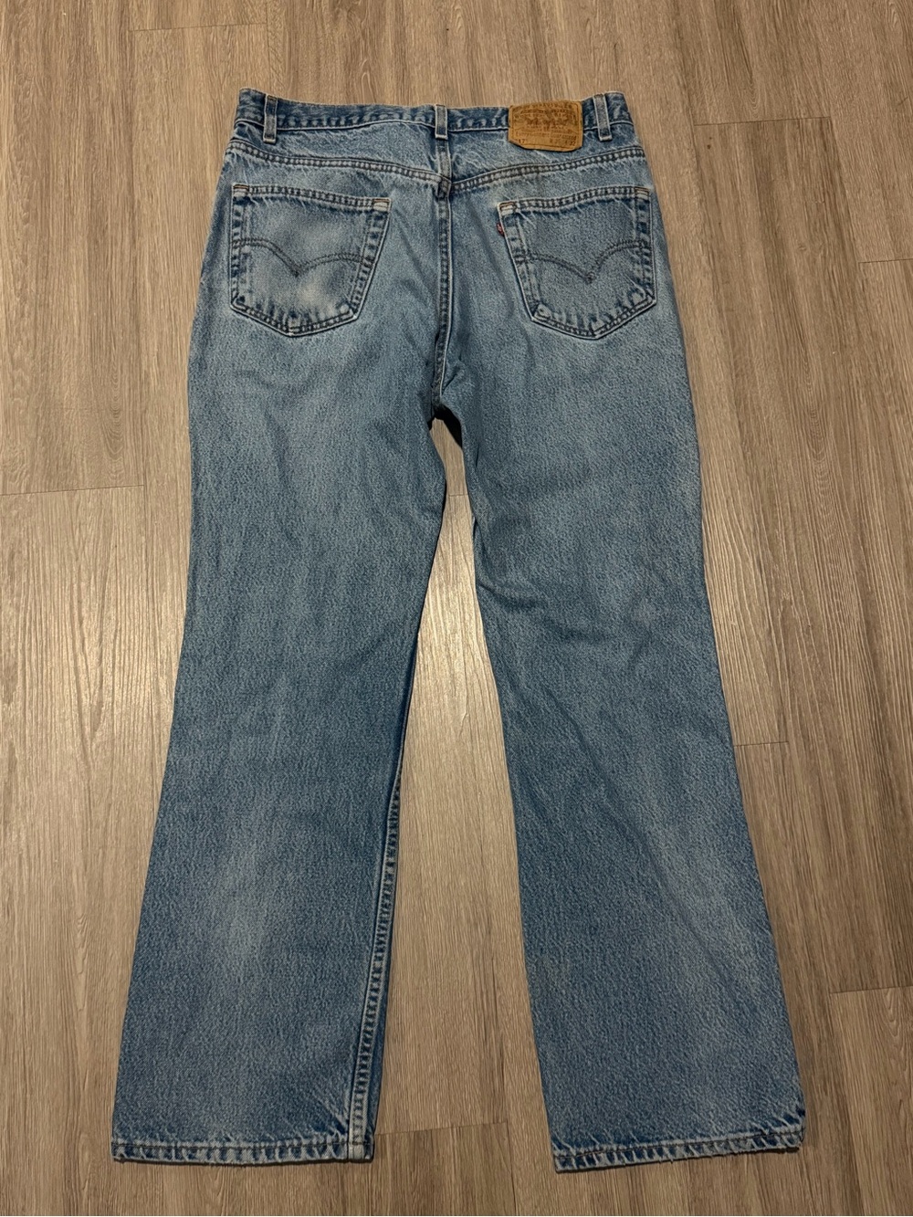 Vintage Levis 517 Jeans Mens 36X32 Blue Wash Bootcut Made In USA 🇺🇸 Denim 90s